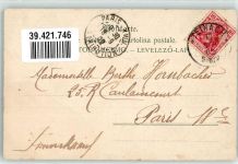 Frau Aquarell Postkarte Serie 45 Nr.2 TSN 1902