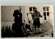 Dogge Privatfoto AK