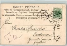 1100 Wien 10. Bezirk, Favoriten 1907 Gebrauchsspuren Nachgebühr