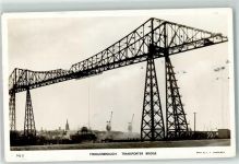 Middlesbrough - Transporter Bridge Kran Brücke Kirche