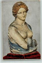 Farbige Wachsbüste von Leonardo da Vinci Kaiser Friedrich-Museum Berlin Skulptur