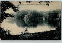 10115 O1193 Treptow 1920 - Treptower Park Erfrischungshalle Karpfenteich