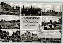 44575 W4620 Castrop-Rauxel Gebrauchsspuren Schwimmbad Bladenhorst Zeche Erin Rathaus