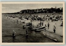 17454 O2238 Zinnowitz , Ostseebad - Badeleben Usedom
