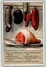 Wurst Schinken Gedicht Fleischerei