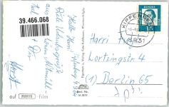 85110 W8079 Kipfenberg , Oberbayern - mit Burg Kipfenberg