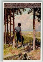 Volksliederkarten Nr. 60 Drunten im Unterland Holzfäller VDA Hey, Paul