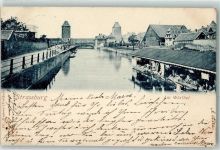 67000 Strasbourg Straßburg 1900 - am Wörthel Waschfrauen
