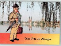 16816 O1950 Neuruppin Collage Onkel Fritz