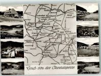 38707 W3396 Schulenberg im Oberharz - Okertalsperre Landkarte