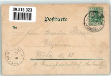 09599 O9200 Freiberg , Sachs 1902 Künstlerkarte Bismarckdenkmal Glück auf