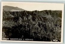02796 O8805 Kurort Jonsdorf - Nonnenfelsen und Hochwald