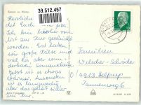 17419 O2251 Seebad Bansin Foto AK Winter Schnee Eis Boot
