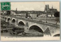 45000 Orleans 1918 - le Pont Georges Straßenbahn