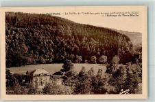 Salmchateau - das Ambleve-Tal in der Nähe seines Zusammenflusses mit dem Salm und dem Hotel Vieux Moulin Trois- Ponts Ort lt. Recherche