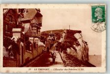 76470 Le Treport - L Escalier des Falaises Mann