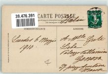 65100 Lourdes 1910 - le Poste des Brancardiers Rollstuhl