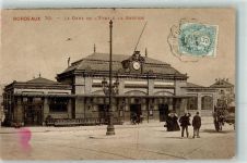 33000 Bordeaux 1905 - Bahnhof l`Etat a La Bastide