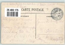 59000 Lille 1914 - la Rue Faidherbe Straßenbahn Litfaßsäule