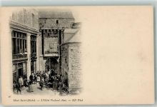 50116 Le Mont-Saint-Michel Gebrauchsspuren l`Hotel Poulard Aine