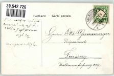 80331 W8000 München 1907 Gebrauchsspuren Arnoldi und Sohn Ort lt. Stempel