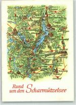 15848 O1231 Pieskow - Scharmützelsee Landkarte