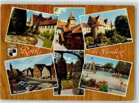 91154 W8542 Roth , Mittelfr - Schloss Ratibor Hauptstraße Schwimmbad