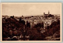 21140 Semur-en-Auxois - die Stadt und das Viadukt