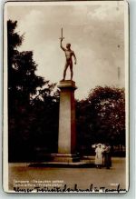 Tampere Tammerfors Foto AK Denkmal Freiheitsstatue