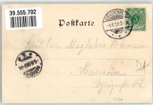 53424 W5480 Rolandseck 1899 - Blick auf Nonnenwerth und Drachenfels