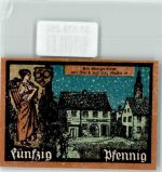 Grünberg Zielona Góra 1921 Notgeldschein Notgeld 50 Pfennig Rathaus