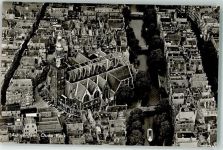 1001 Amsterdam - Fliegeraufnahme Oude Kerk