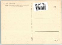 88400 W7950 Biberach an der Riß Künstlerkarte sign. Ludwig Schäfer Grohe