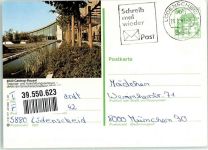 44575 W4620 Castrop-Rauxel Ganzsache Tagungs- u. Ausstellungszentrum