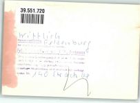 54516 W5560 Wittlich Andruck Gasthaus Felsenburg Ort handschriftlich