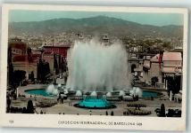 Barcelona 1929 Foto AK Ausstellung International 1929