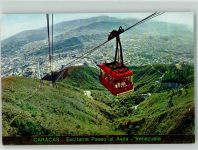Caracas Foto AK Excitante Paseo al Avila Seilbahn