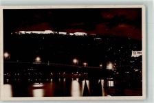 Budapest Foto AK Blocksberg bei Nacht