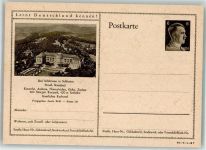 Bad Salzbrunn Szczawno-Zdroj Ganzsache Kurhotel Fliegeraufnahme Foto Hansa LB