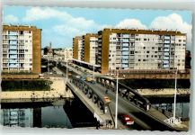 59240 Dunkerque Foto AK Pont et Boulevard Carnot Auto oldtimer