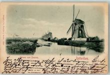 3001 Rotterdam 1899 Gebrauchsspuren Windmühle