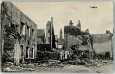67420 Saales 1915 Gebrauchsspuren Feldpost WK I 30.Reserve-Div.