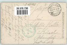 67420 Saales 1915 Gebrauchsspuren Feldpost WK I 30.Reserve-Div.