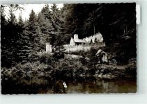 34346 W3510 Laubach , Kr Hann Münden FOTO KEINE AK Foto Original aus Archiv eines Ansichtskartenverlags Märchen Zoo Ort handschriftlich