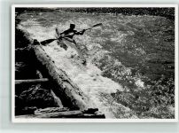 Kajak Slalom Ison 1951 Wassersport 1951 Foto AK