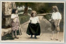Foto Stebbing Kinder Holzschuh 1906