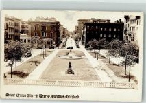 Baltimore Foto AK Mount Vernon Platz