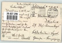 Faksimile unterschift Orden Uniform sign. Renatus Otto Mackensen 1916 Künstlerkarte