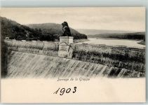 Gileppe Stausee 1903 - Talsperre Denkmal