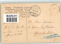 Blumen Schwalbe Mühle 1910 Prägedruck